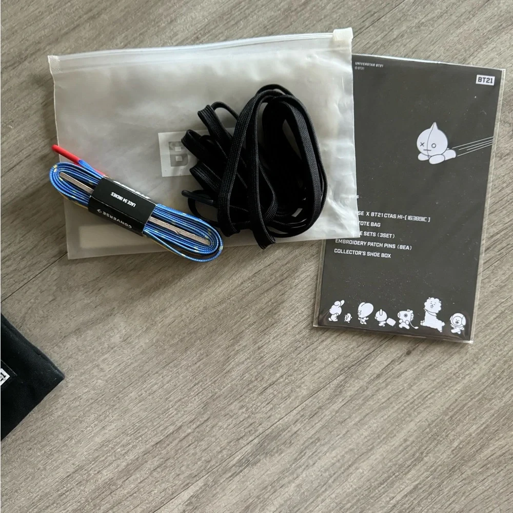 RARE! BT21 Converse Hi Tops - W 6.5 | M 4.5 - Picture 8 of 9